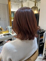 ロンドアベニール 北千住(Lond avenir)&nbsp;イメチェン外ハネボブ美髪ワイドバング顔周りレイヤーカット