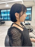【ミニボブ】ナチュラルボブ/ストレートボブ/ショートボブ