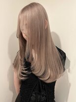 ペレ アネックス 大阪梅田茶屋町店(PELE ANNEX)&nbsp;ホワイトグレージュ/デジタルパーマ/チェリーブラウン/梅田