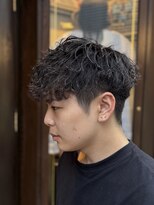 ヒロギンザバーバーショップ 大宮店(HIRO GINZA BARBER SHOP)&nbsp;スパイラルパーマスペインカール/大宮/メンズパーマ