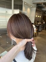 オーガニック リブ 川越(organic+live)&nbsp;30代40代◎秋の白髪ぼかしハイライト