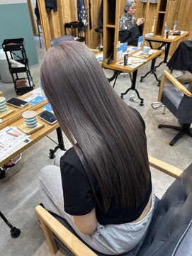 アフターニュース 新潟(afternews) グレージュ/ダブルカラー/ケアブリーチ/髪質改善/新潟/駅南