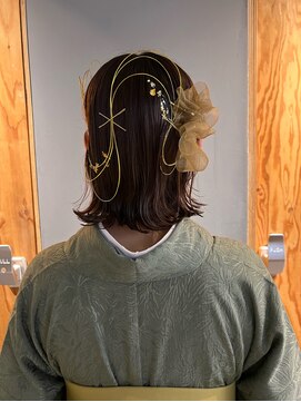 ミッシュバイアーバン(misch by urban.) 卒業式ヘアセット/ボブ