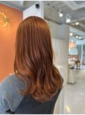 オレンジブラウン11.9デザインカラー