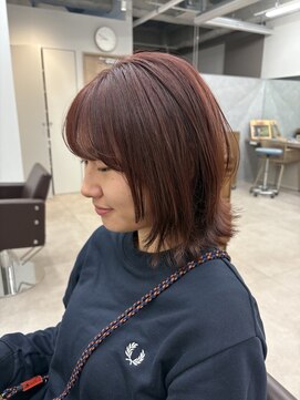 顔まわり/ウルフ/ボブレイヤー