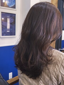 オーダー:ベージュ系で染めてあとはお任せで