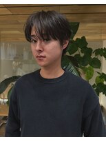 サーリー(SURLY)&nbsp;シースルーマッシュセンターパートニュアンスパーマピンパーマ