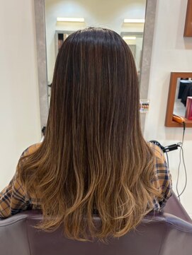 ノット 成田公津の杜(Knot) ダークアッシュ/ミディアムレイヤーカット/成田公津の杜駅