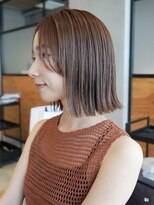 ディルト 代々木上原(DILT) 似合わせカット切りっぱなしボブミニボブ大人ガーリー小顔カット