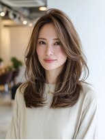 トリッカ 代官山(tricca)&nbsp;白髪ぼかし/脱白髪染め/30代40代/明るめハイライト