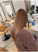 Ribbon Straight×艶感美容液care【表参道/縮毛矯正】