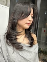 ヌエン 渋谷(NU/EN)&nbsp;バタフライカット/ハッシュカット/ロングレイヤー/小顔カット