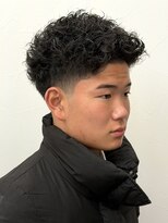 アストロ(ASTRO)&nbsp;【一宮高校生カット】メンズスパイラル×フェードショート