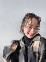  fit stand 千葉/ショートボブ/カット/パーマ/ダブルカラー/トリートメント/縮毛矯正&nbsp;イメチェン/ピンクベージュ/アンブレラカラー[千葉]