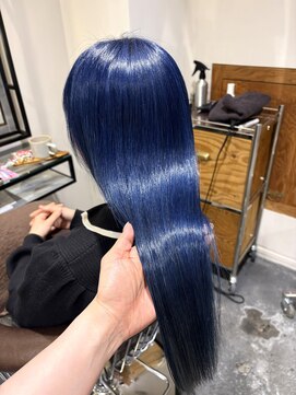 リリアーナ(LILIANA) ブリーチ ブリーチカラー ディープブルー ブルーバイオレット