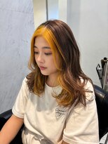ヘアーサロン ファイブシー(HAIR SALON 5C)&nbsp;yellow＆gray ハイトーンカラー♪