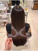 お手入れを楽に！艶髪エステ縮毛矯正