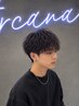 Men'sカット+眉カット
