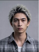 ノイセルヘアー(Noisyle Men's hair) リバースセンターパート/ニュアンスパーマ/ダウンバング/MEN'S