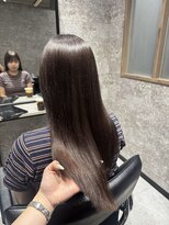 アネロ 名駅(anhelo)&nbsp;メテオ髪質改善ストレート×ナチュラルブラウン
