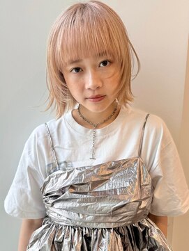 ディッセンバー 渋谷(December) ハイトーン/ベージュ/ケアブリーチ/ボブ/レイヤー