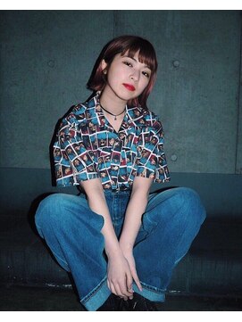 アマンドール(Aman D'or) ＃AMAND'OR　切りっぱなしボブ