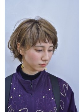 ネオリーブエクラ 上野御徒町店(Neolive eclat) マッシュショート　アースカラー