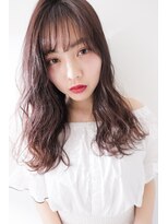 ディシェーレアスト(die-Schere Ast)&nbsp;【die Schere Ast　上大岡】　セミロング×ラベンダーカラー