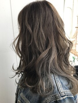 ヘアサロンエム 川越(HAIR SALON M) デザインカラー/厚めバング/ローライト/スリークボブ