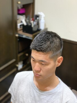 ヒロギンザバーバーショップ 神楽坂店(HIRO GINZA BARBER SHOP) メンズショートスタイル