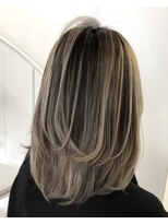 エイム ヘア リアム 調布店(eim hair liam)&nbsp;ミルクティーベージュ×シャドールーツ