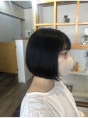切りっぱなしボブ★パッツンボブ