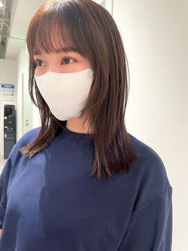 リト 自由が丘(Lit.) 【お客様style】20代30代透けバング ×ウルフ【担当YUKINA】