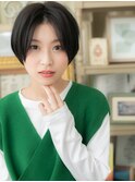 センターパート小顔ミニボブショートマッシュa浦和20代30代40代