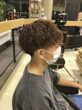 ゼスト 吉祥寺店(ZEST) カラーしてても出来る！ツイストスパイラルパーマ　島田優斗
