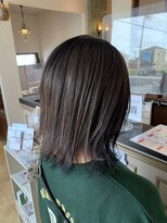ブランシェ神領店&nbsp;【林】切りっぱなしグレージュボブ