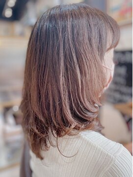 ハンナ ヘアースパ(Hanna hair spa) ボブ/グレージュ/大人女性/レイヤー/ショート[北千住]