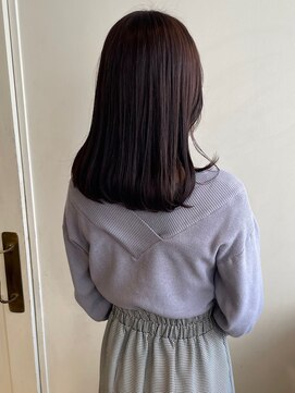 グリーン 渋谷(green) 【MIO】ラベンダーブラウン×ミディアムヘア