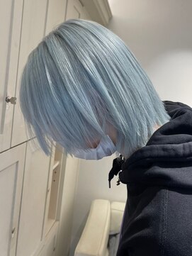 ベレーザ 渋谷(BELEZA) 2851ブルーサファイアウルフマッシュブルージュ似合わせカット