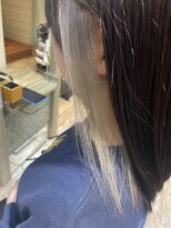 セピアージュ セプト(hair beauty clinic salon Sepiage sept)&nbsp;インナーカラー/イヤリングカラー/ベージュ/下赤塚