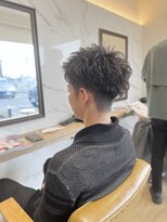 ラポールヘアー(rapport hair)&nbsp;ツーブロック×パーマ＊