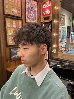 ヘアーデザイン スワロー(hair design Swallow) メンズ　プードルパーマ