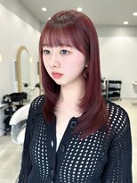 レイヤーカット×透明感カラーE-68