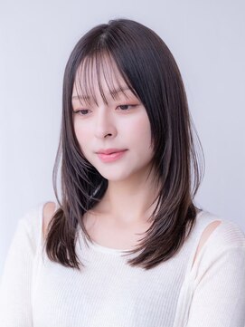 イルハバナ 渋谷(ill HAVANA) 20代30代大人かわいい/斜めバング/シルキーベージュ/前髪/くびれ