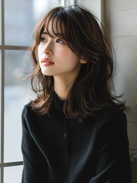 アルトリスト(Altruist Aging×HAIR&SPA) ☆オリーブグレーココアベージュ小顔クラゲヘアー/黒髪/髪質改善