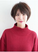 マッシュショート　フェザーバング　ボブ　長野優樹