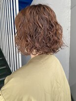 ヤイエ 青山店(yiye)&nbsp;プードルパーマスパイラルパーマボブ前下がりボブ