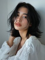 ジェイプラウド 小平店(J.PROUD) 黒髪/ボブルフ/ネビージュ/小顔/ワンレン/小平/髪質改善/前髪