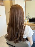 ミルクティーベージュダブルカラーケアブリーチインナーカラー