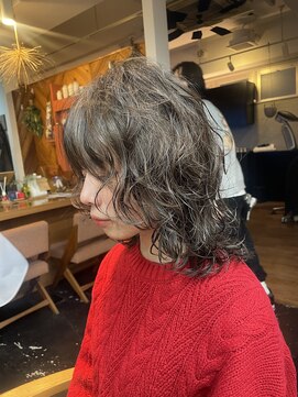 エルマノ 仙川(L mano) くせ毛風ウルフパーマ